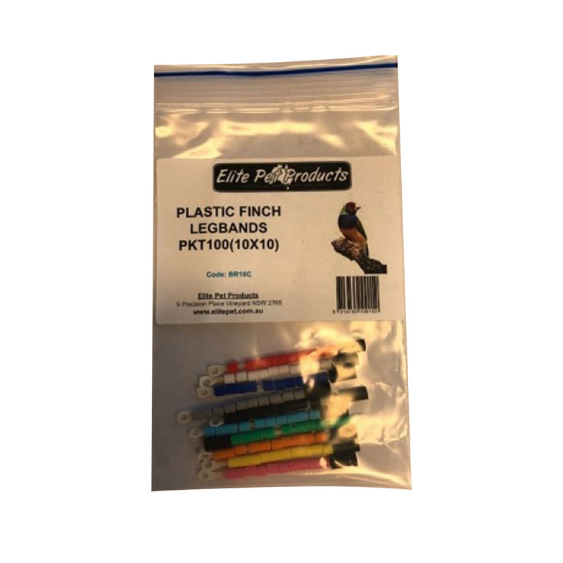 Elite Pet Plastic Ben Ring 100pk