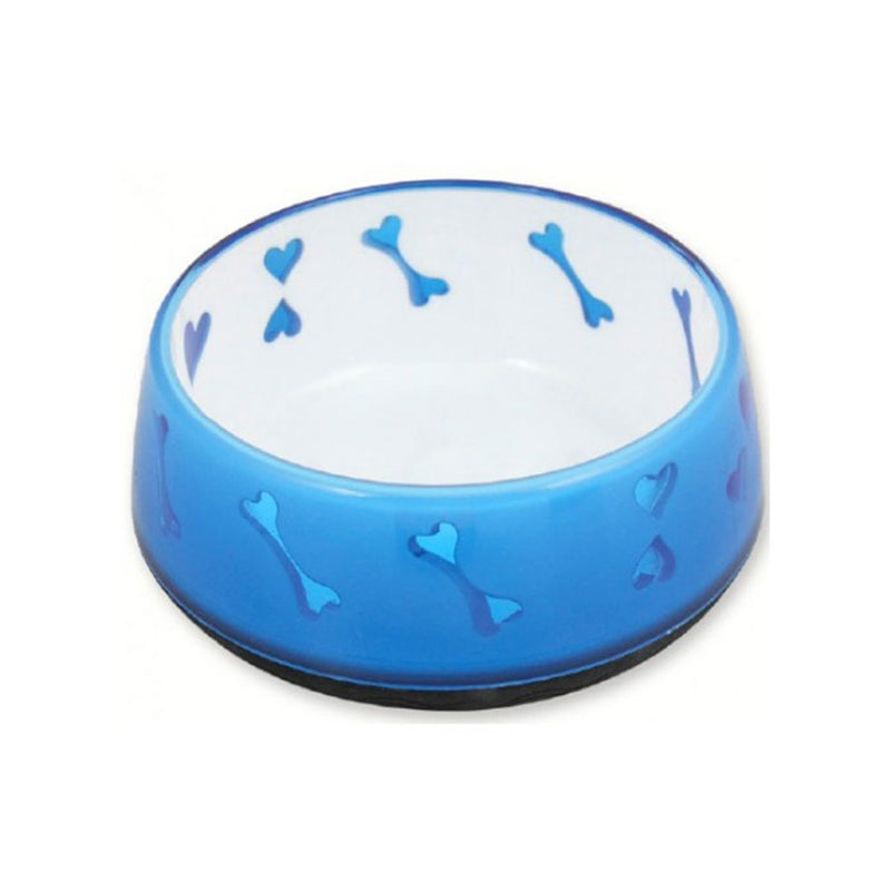 Pawise Lifestyle Dog Love Bowl (Blue)