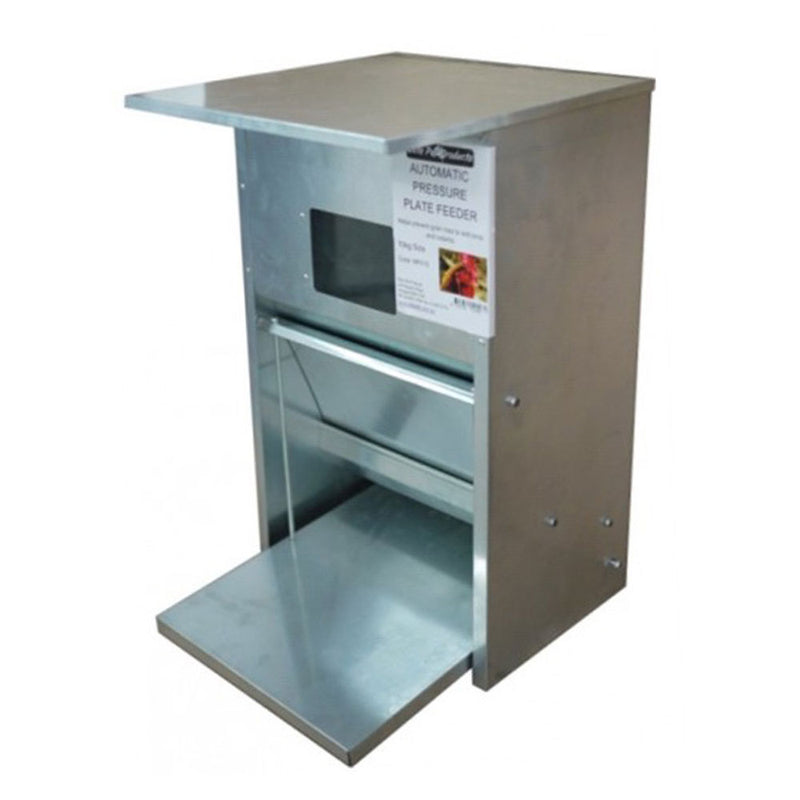 Pressure Plate Poultry Feeder