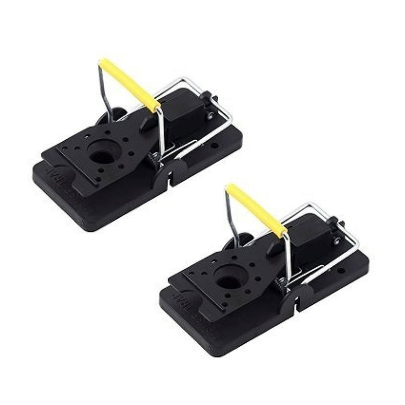 Easy Set Plastic Mouse Trap with Wire Bar (Pack of 2)