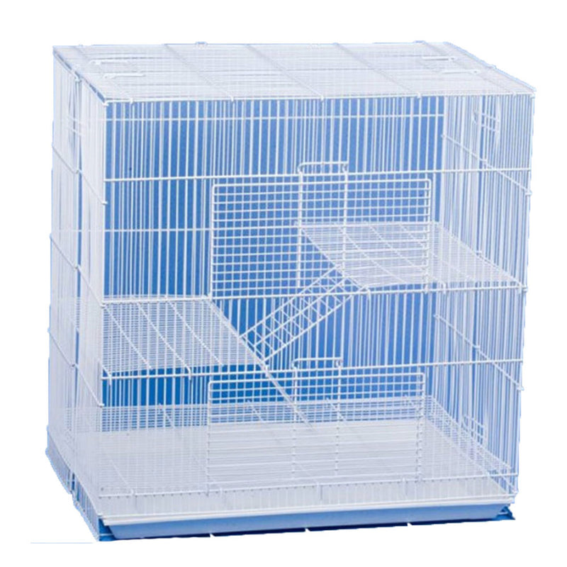 Rat Cage med 2 plattformar (60x40x60cm)