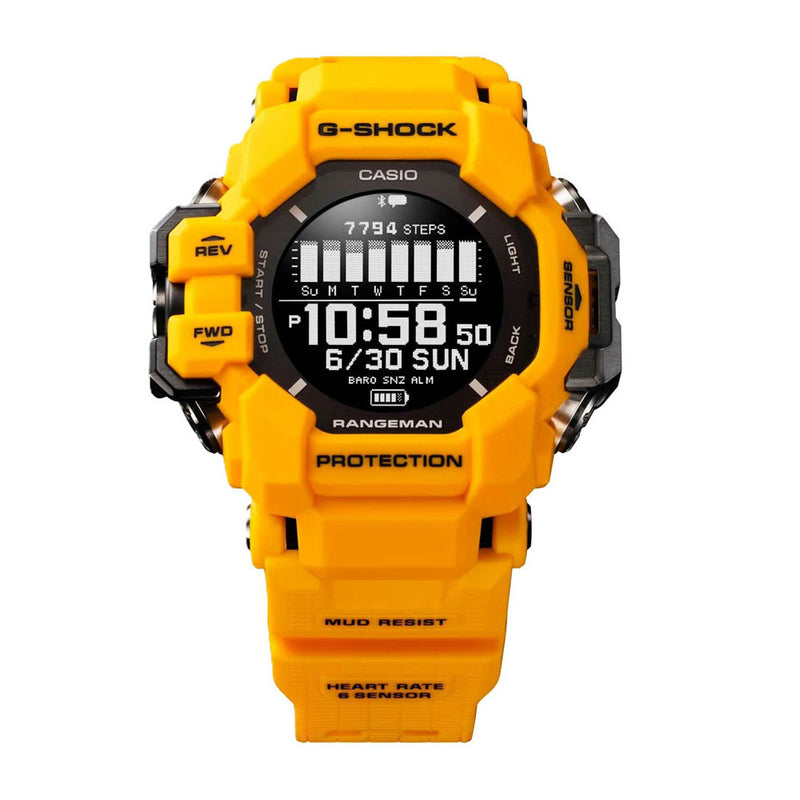 Casio GShock Master of GRangeman GPR-H1000-9D Watch (Yellow)