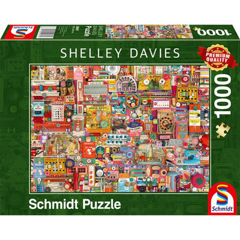  Schmidt Davies Vintage Puzzle 1000 Teile