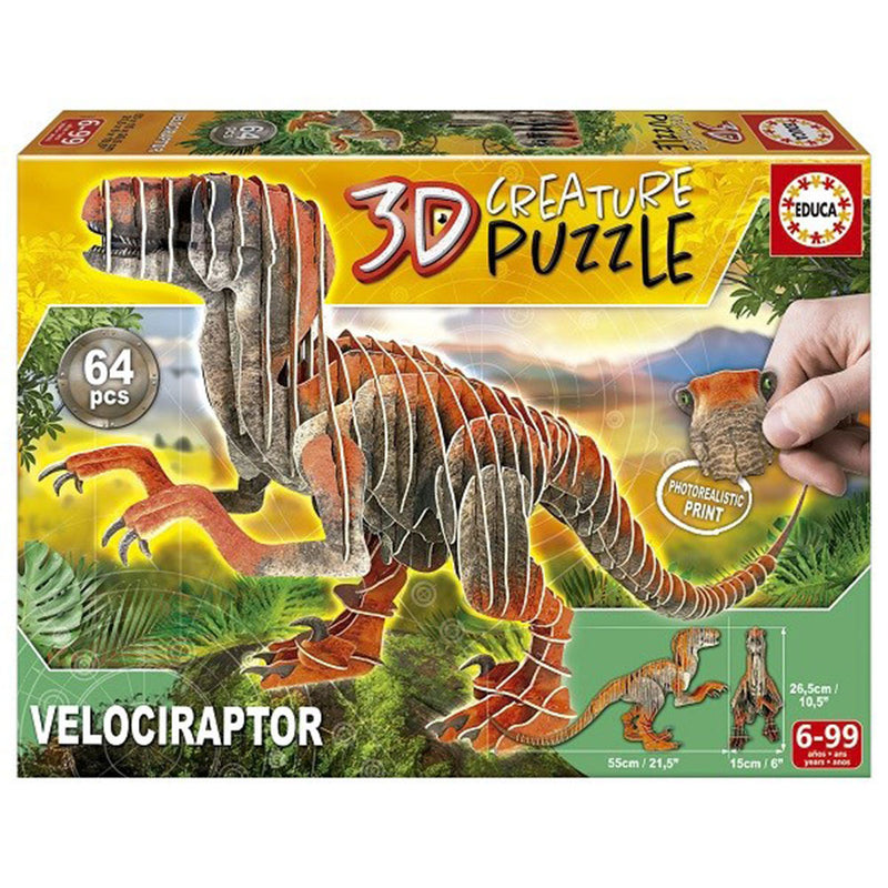 Educa 3D -olento Dinosaurus palapeli