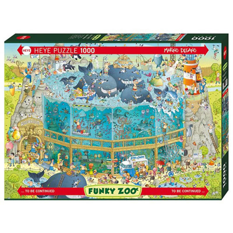  Heye Funky Zoo Puzzle 1000 Teile