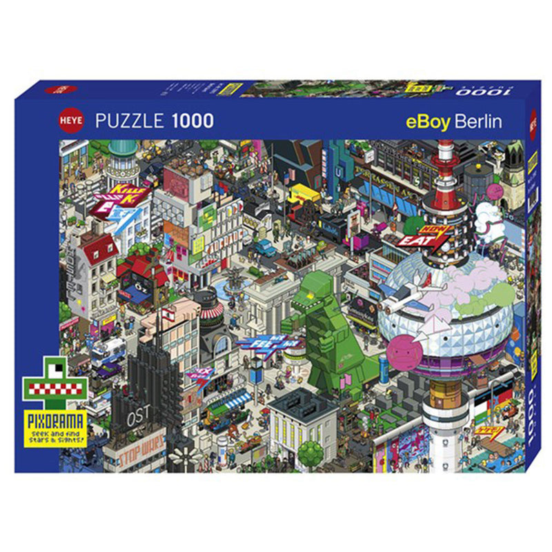  Heye Eboy Quest Puzzle 1000 Teile