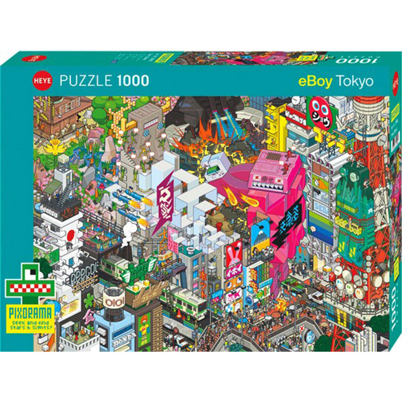 Heye Eboy Quest Jigsaw Puzzle 1000pcs