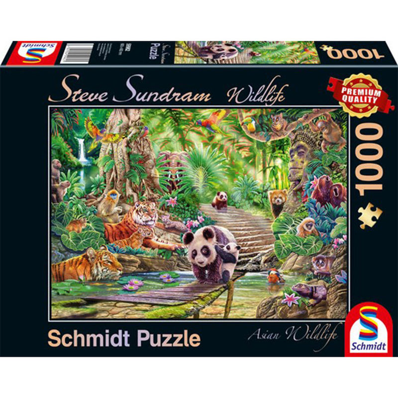 Schmidt Sundram Wildlife Puzzle 1000pc