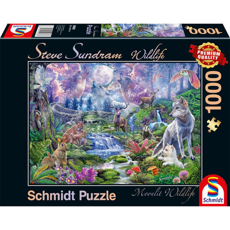 Schmidt Sundram Wildlife Puzzle 1000pc