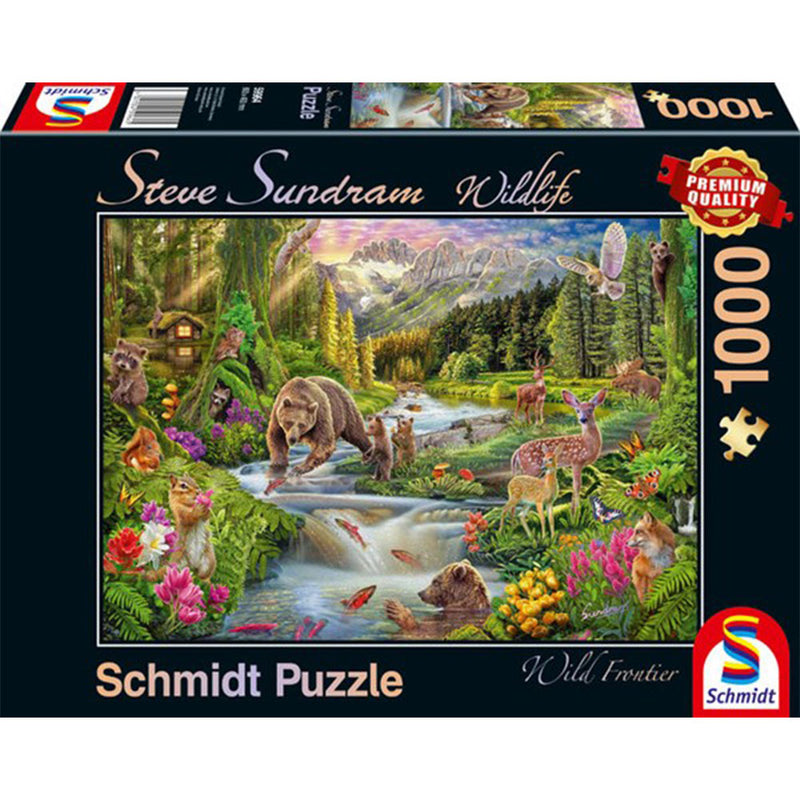 Schmidt Sundram Wildlife Puzzle 1000pc