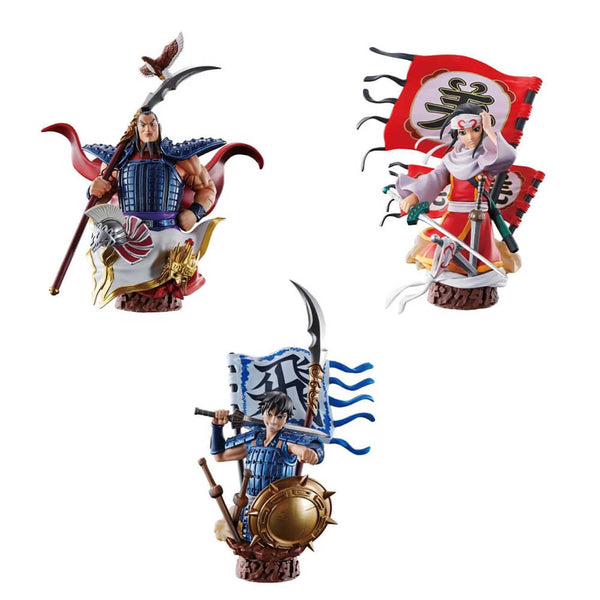 Megahouse Petitrama Kingdom Domination Vol. 1 figuruppsättning