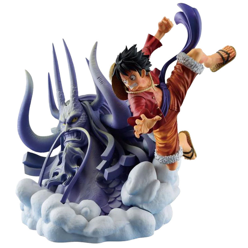 Banpresto yksiosainen dioramaattinen luffy -kuva