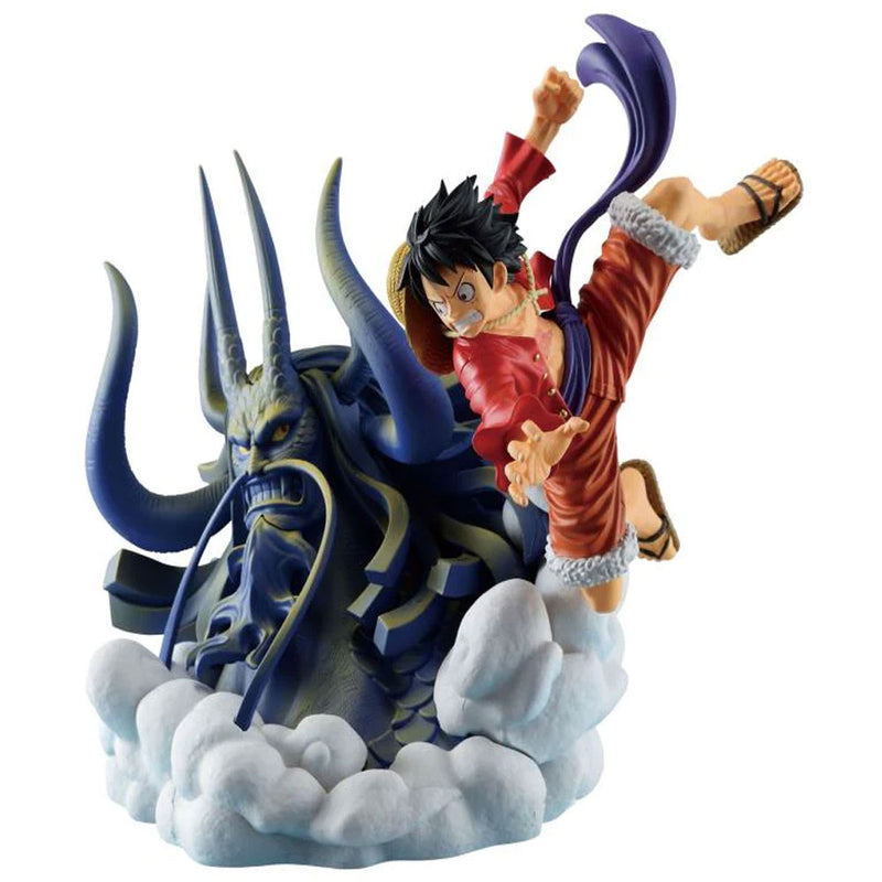 Banpresto yksiosainen dioramaattinen luffy -kuva