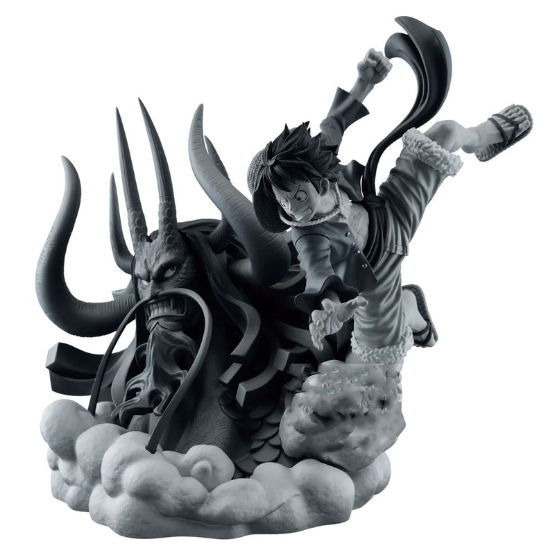 Banpresto yksiosainen dioramaattinen luffy -kuva