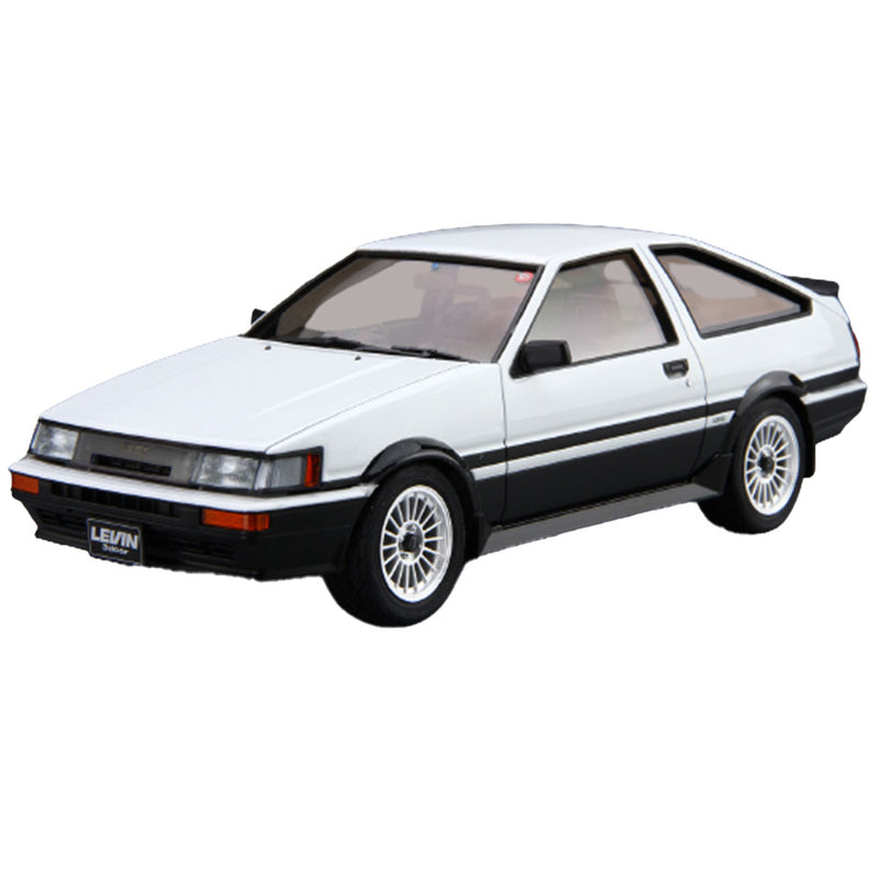 Aoshima Toyota AE86 Corolla Levin GT-Apex 1/24 Scale Model