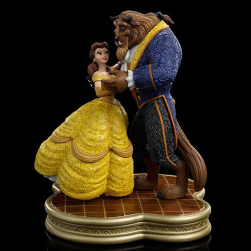 Beauty and the Beast 1991 Belle & Beast 1:10 skalstatyn