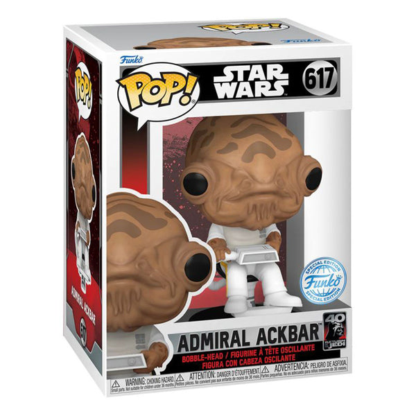 Star Wars Admiral Ackbar with Chair US Exclusive Pop! Vinyl