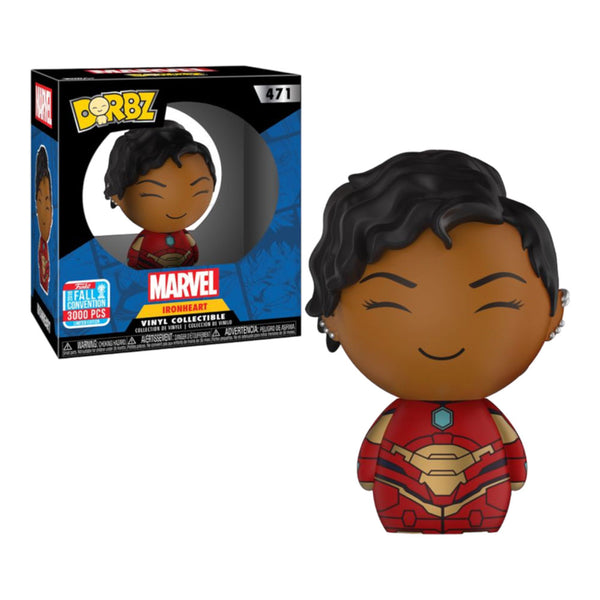 Iron Man Ironheart Unmasked NYCC 2018 Exclusive Dorbz