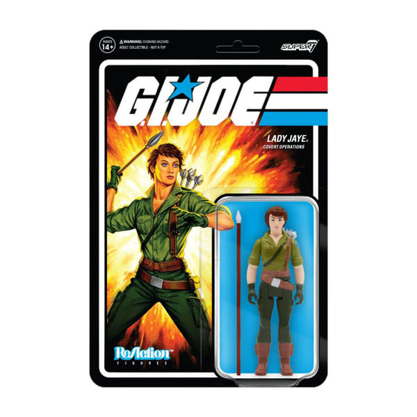 G.I. Joe Lady Jaye ReAction 3.75" Action Figure