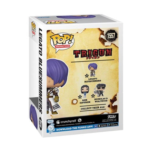 Trigun Legato Bluesummers Pop! Vinyl