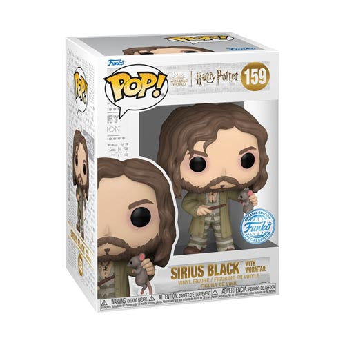 Harry Potter Sirius Black w/ Wormtail US Ex. Pop! Vinyl