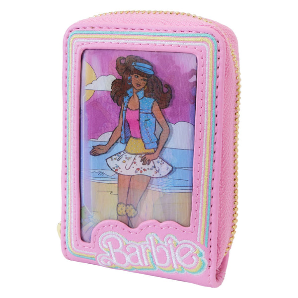 Barbie 65th Anniv Doll Box Triple Lenticular Zip Wallet