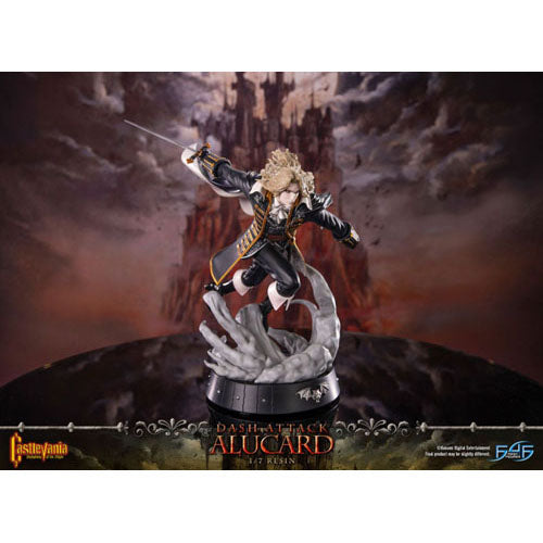 Castlevania Symphony of the Night Dash Attack Alucard Statue