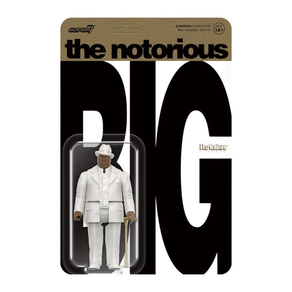 Notorious B.I.G. Biggie in Suit Reaction 3.75" Figure
