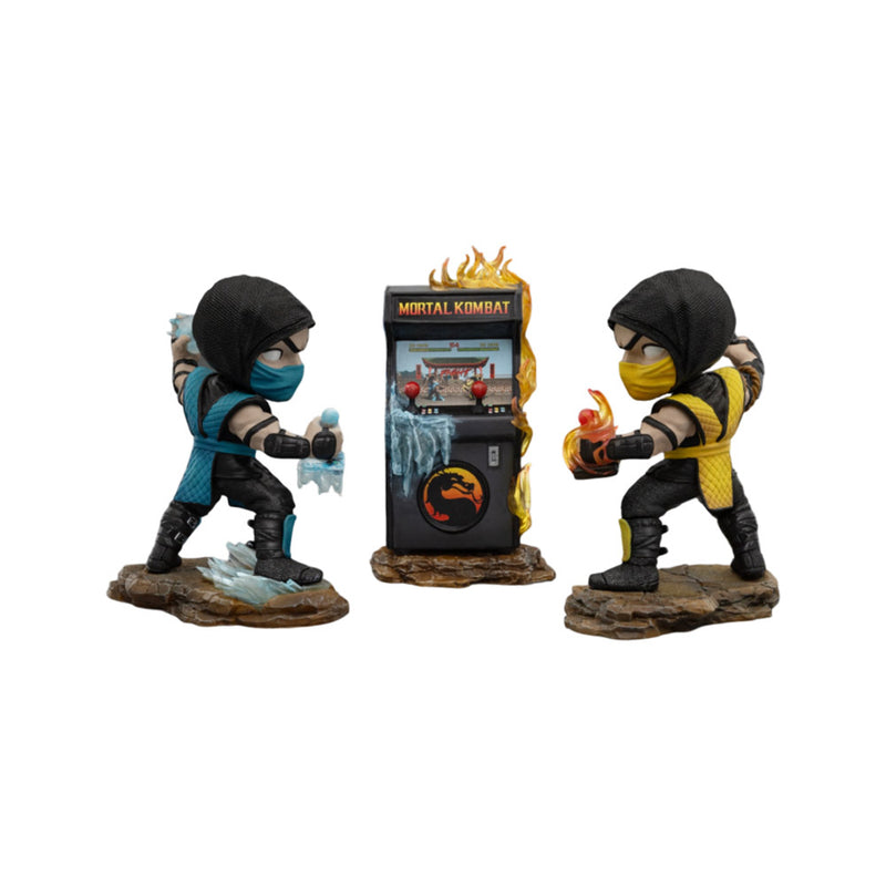 Mortal Kombat Scorpion vs Subzero Arcade Minico Diorama