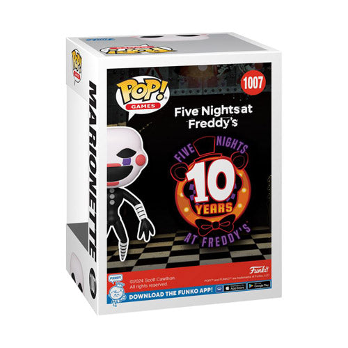 Five Nights at Freddy's: 10th Anniv Marionette US Pop! Vinyl