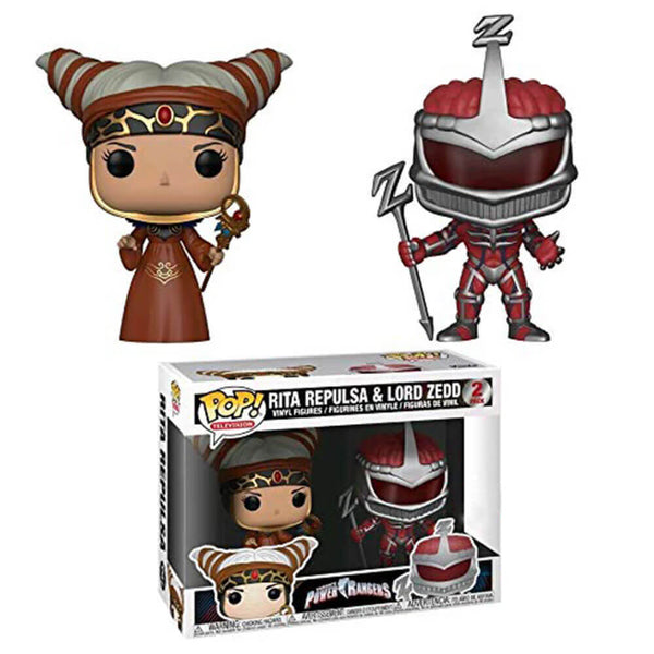 Power Rangers Rita Repulsa ja lordi Zedd Us Pop! Vinyyli 2 pk