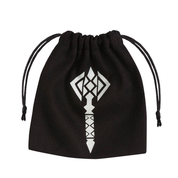 Q Workshop Glow-in-the-Dark Hammer Black Dice Bag