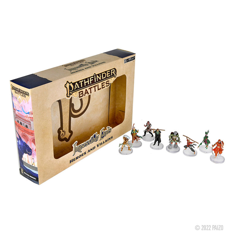 Pathfinder Battles Impossible Lands Hero&Villain Figure Set