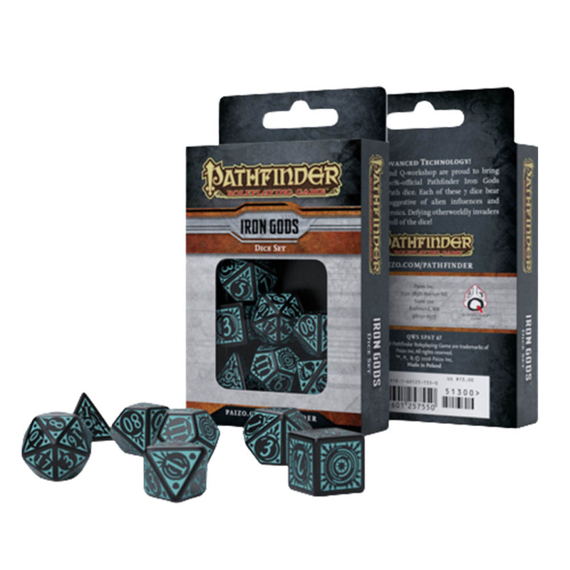 Q Workshop Pathfinder Dice (uppsättning av 7)