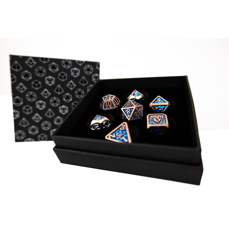 LPG Metall RPG Draco Dark Dice Set