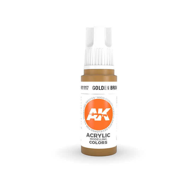 AK Interactive 3Gen Golden Acrylic Paint 17ml