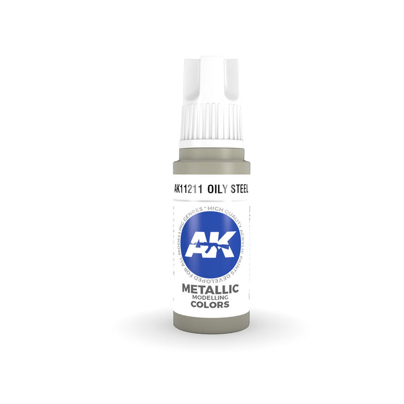 AK Interactive 3Gen -teräsakrylinen maali 17ml