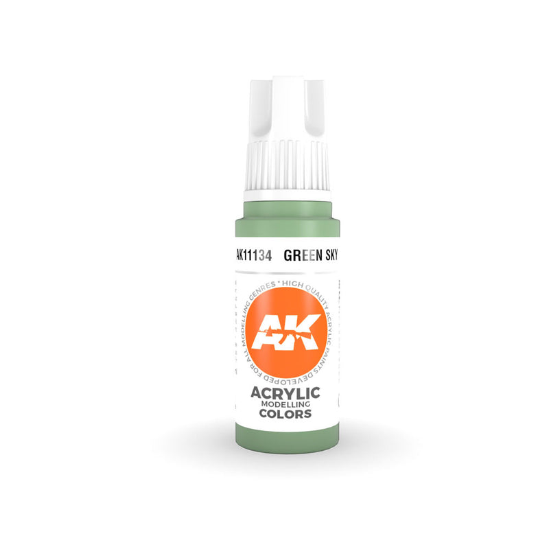 AK Interactive 3Gen Green Acrylic Paint 17ml