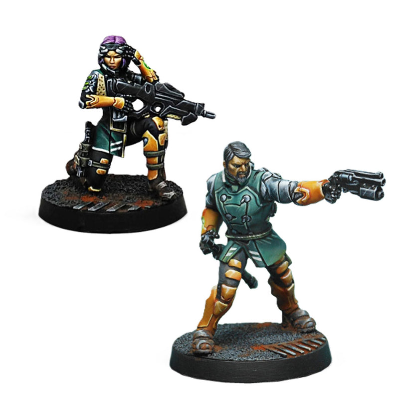 Infinity Kanren Counterinsurgency Group Yu Jing Miniatures