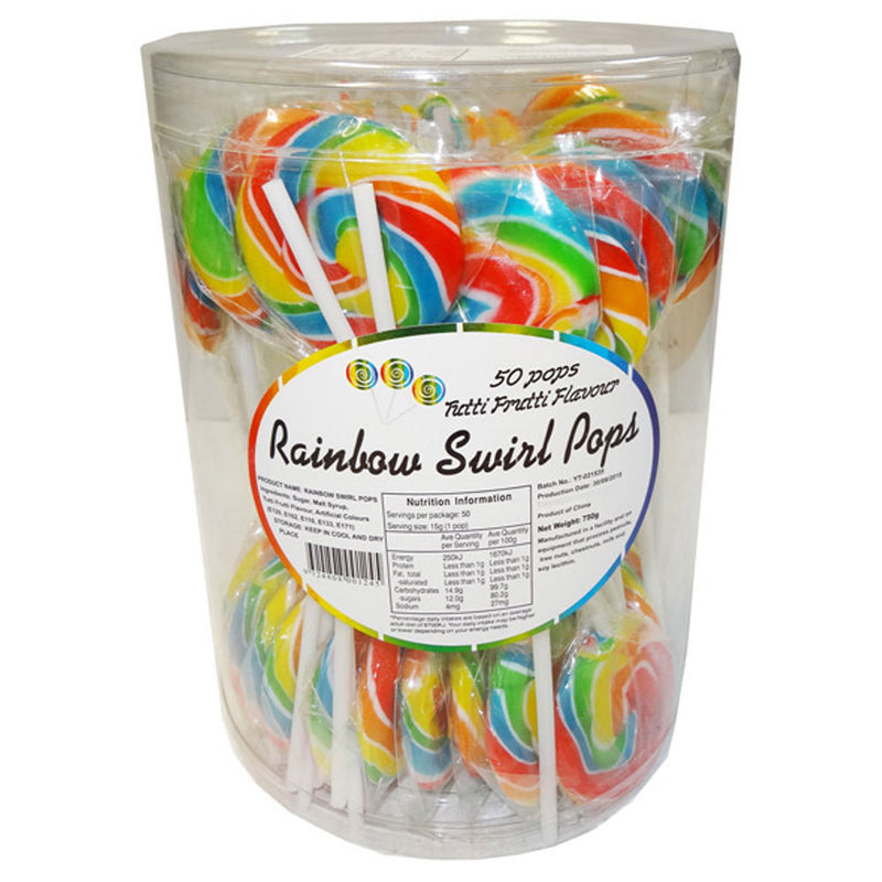  Swirl Pops Lutscher (50x15g)