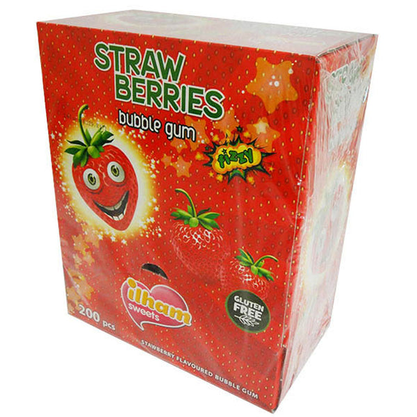 iLham Sweets Strawberry Bubble Gum