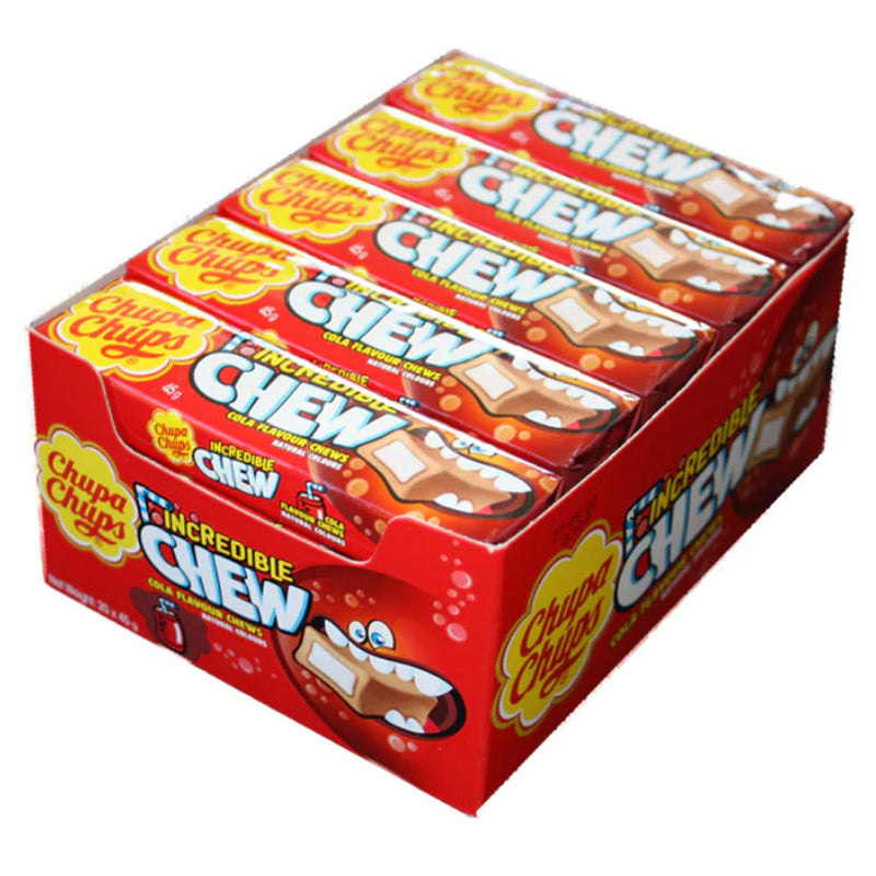 CHUPA CHUPS Uskomattoman pureskelu (20x45G)