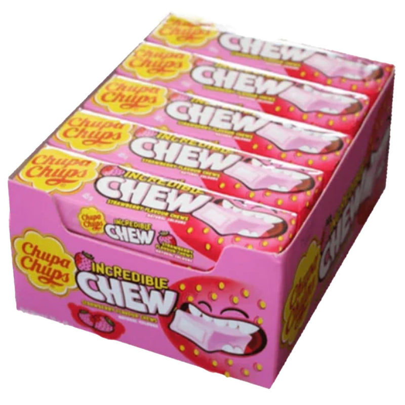 CHUPA CHUPS Uskomattoman pureskelu (20x45G)