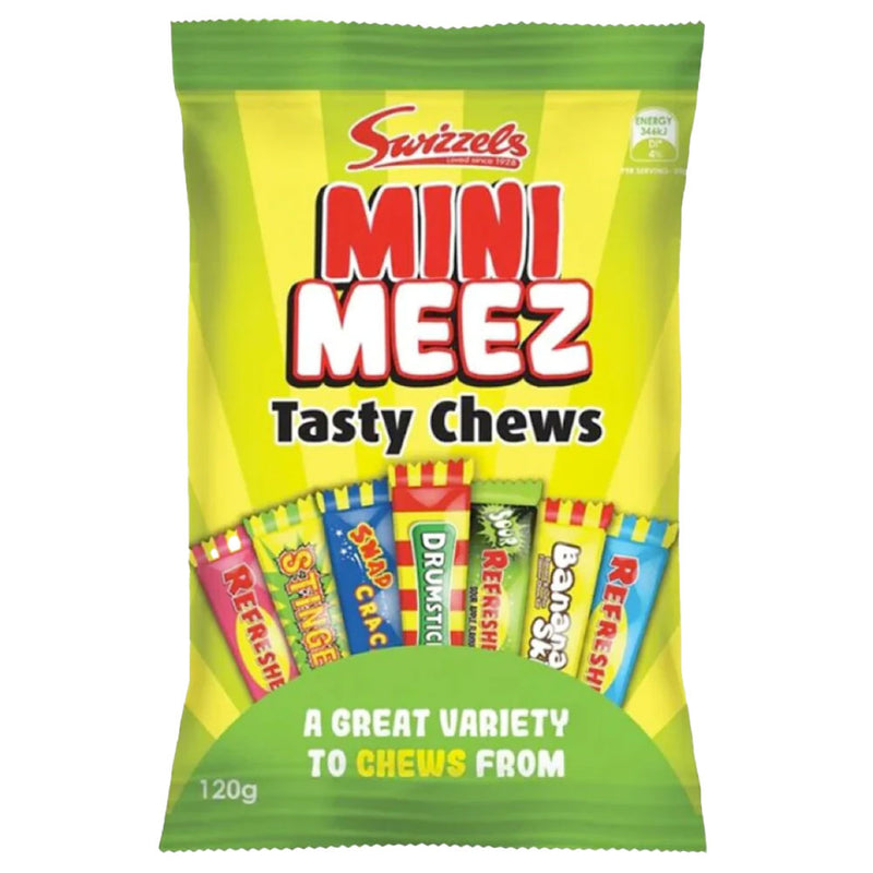 Swizzels mini meez maukkaita pakkauksia