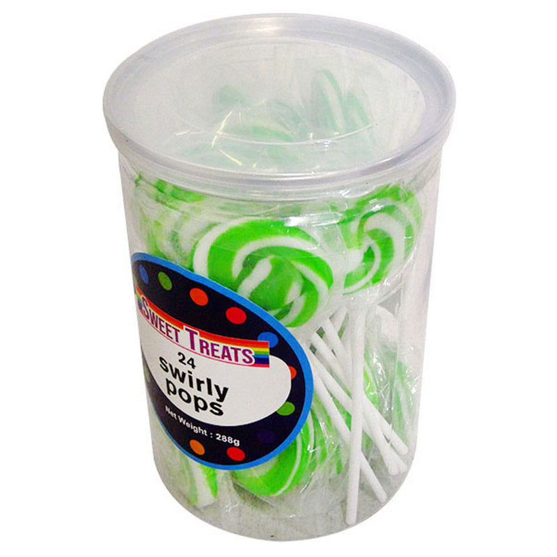 Makea herkkuja pienet swirly pops 4cm (24x12g)