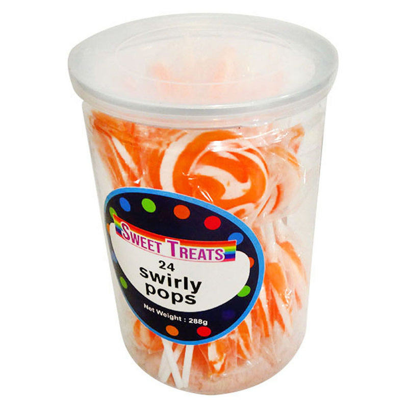 Makea herkkuja pienet swirly pops 4cm (24x12g)