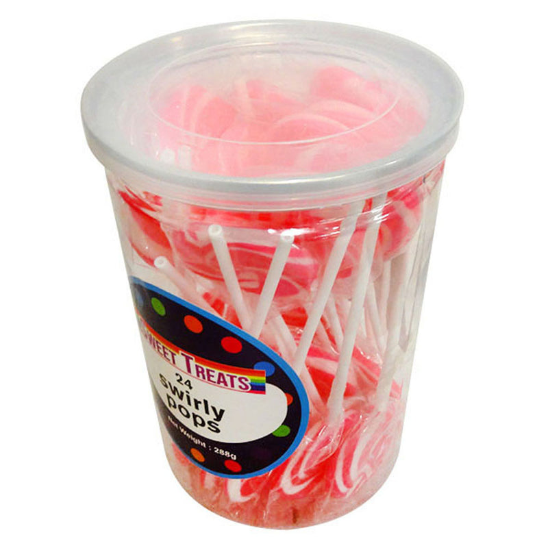 Makea herkkuja pienet swirly pops 4cm (24x12g)