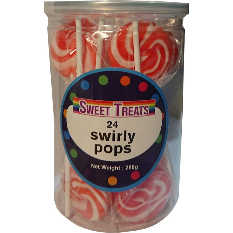 Makea herkkuja pienet swirly pops 4cm (24x12g)