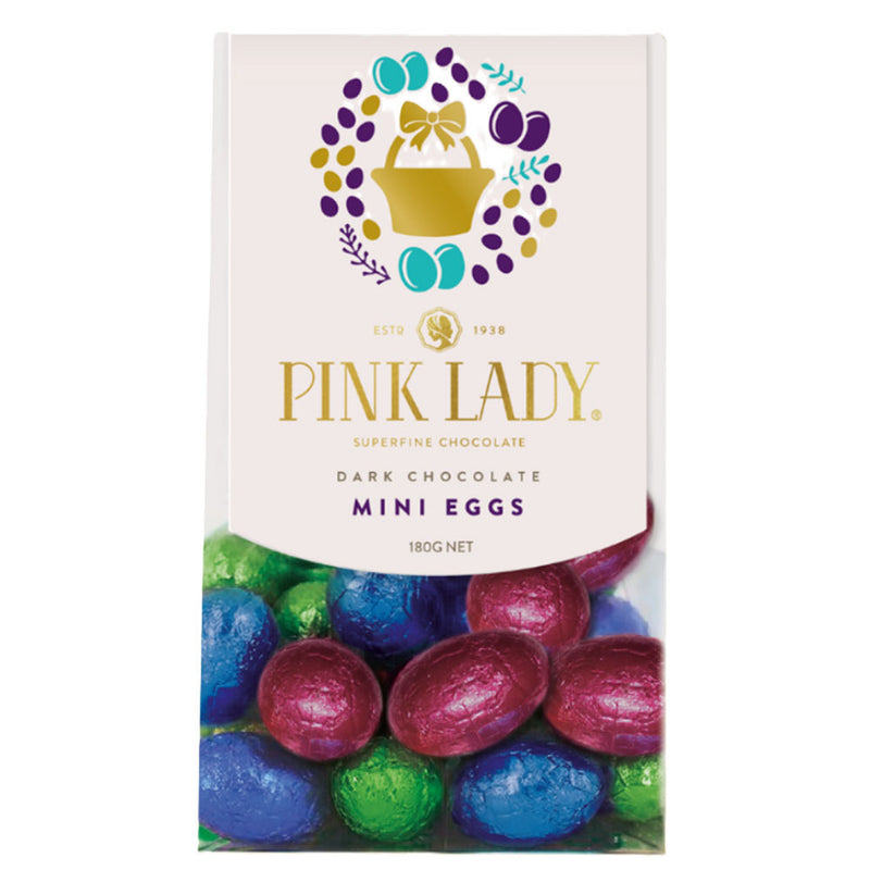 Pink Lady Mini Solid Chocolate Muns 180G