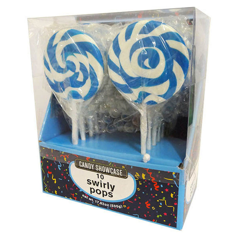 Candy Showcase Swirly Lollipops (10x50G)